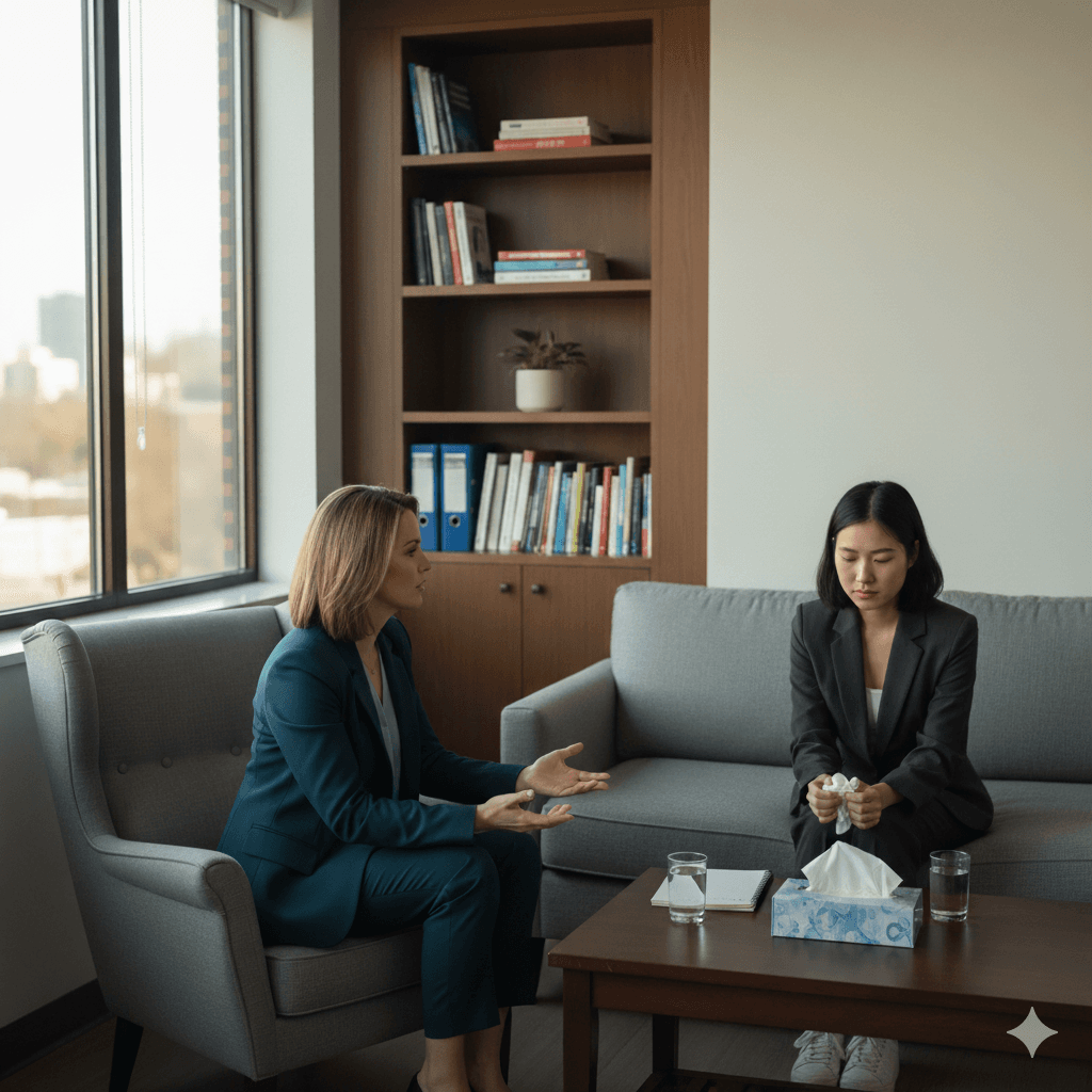 Konsultasi dan berbagi cerita